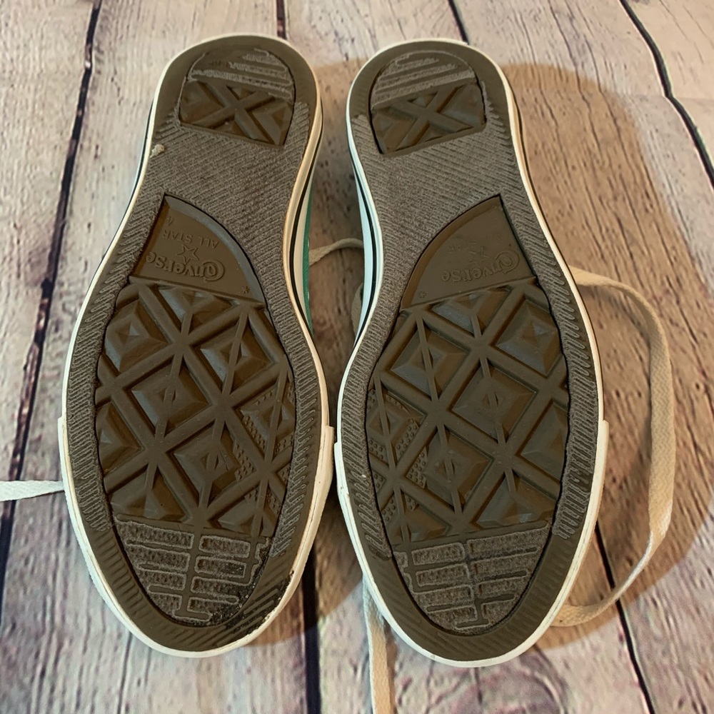 🔅👟 Teal Low Top All Star Converse 👟 - Picture 5 of 7